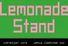 Lemonade Stand - Apple II