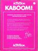 Kaboom ! - Atari 2600