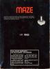 Maze - Atari 2600