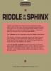 Riddle Of The Sphinx - Atari 2600