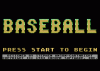 Baseball - Atari XE