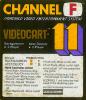 Videocart-11 : Backgammon, Acey-Deucey - Channel F