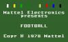 NFL Football - Intellivision