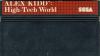 Alex Kidd : High Tech World - Master System