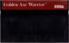 Golden Axe Warrior - Master System