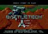 Battletech : A Game of Armored Combat - Master System