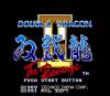 Double Dragon II : The Revenge - Master System