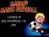 Marko's Magic Football - Master System