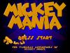 Mickey Mania : The Timeless Adventures of Mickey Mouse - Master System