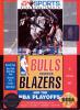 Bulls Versus Blazers And The NBA Playoffs - Mega Drive - Genesis