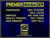 Premier Manager - Master System