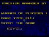 Premier Manager 97 - Master System