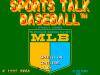 Sports Talk Baseball - Master System
