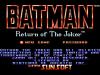 Batman : Return Of The Joker - NES - Famicom