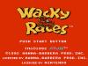 Hanna-Barbera Presents ... Wacky Races - NES - Famicom