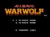 Choujinrou Senki : Warwolf - NES - Famicom