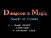 Dungeon & Magic : Swords Of Element  - NES - Famicom