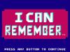 Fisher Price : I Can Remember - NES - Famicom