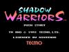 Shadow Warriors  - NES - Famicom