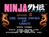 Ninja Gaiden II : The Dark Sword Of Chaos - NES - Famicom