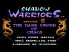 Shadow Warriors II : Ninja Gaiden II  - NES - Famicom