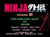 Ninja Gaiden III : The Ancient Ship Of Doom - NES - Famicom