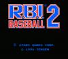 R.B.I. Baseball 2 - NES - Famicom
