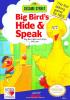 Sesame Street : Big Bird's Hide & Speak - NES - Famicom