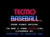 Tecmo Baseball - NES - Famicom
