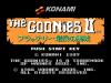 The Goonies 2 : Fratelli Saigo no Chousen - NES - Famicom