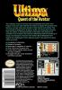 Ultima : Quest Of The Avatar - NES - Famicom