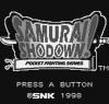 Samurai Shodown ! - Neo Geo Pocket
