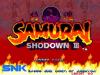 Samurai Shodown III - Neo Geo