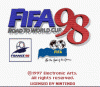 FIFA 98: En route pour la Coupe du Monde - SNES