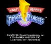 Mighty Morphin Power Rangers - SNES