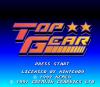 Top Gear - SNES