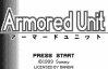 Armored Unit - Wonderswan