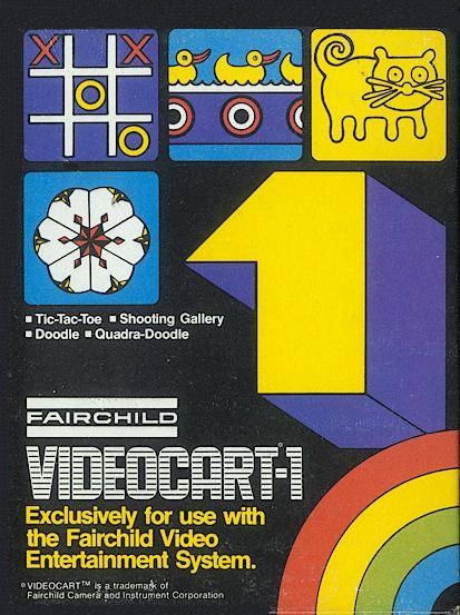 Videocart 01 : Tic-Tac-Toe, Shooting Gallery, Doodle, Quadra-Doodle