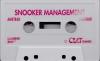 Snooker Management  - Amstrad-CPC 464