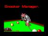 Snooker Management  - Amstrad-CPC 464