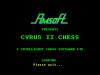 Cyrus II Chess : 3D Chess - Uk - Amstrad-CPC 6128