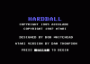 HardBall - Atari XE