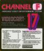 Videocart-17 : Pinball Challenge - Channel F