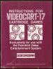 Videocart-17 : Pinball Challenge - Channel F