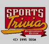Sports Trivia : Championship Edition - Game Gear