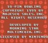 10 Pin Bowling - Game Boy Color
