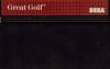 Great Golf - Master System