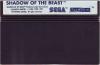 Shadow Of The Beast - Master System