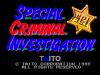 Special Criminal Investigation - S.C.I - Master System