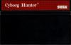 Cyborg Hunter - Europe - Master System
